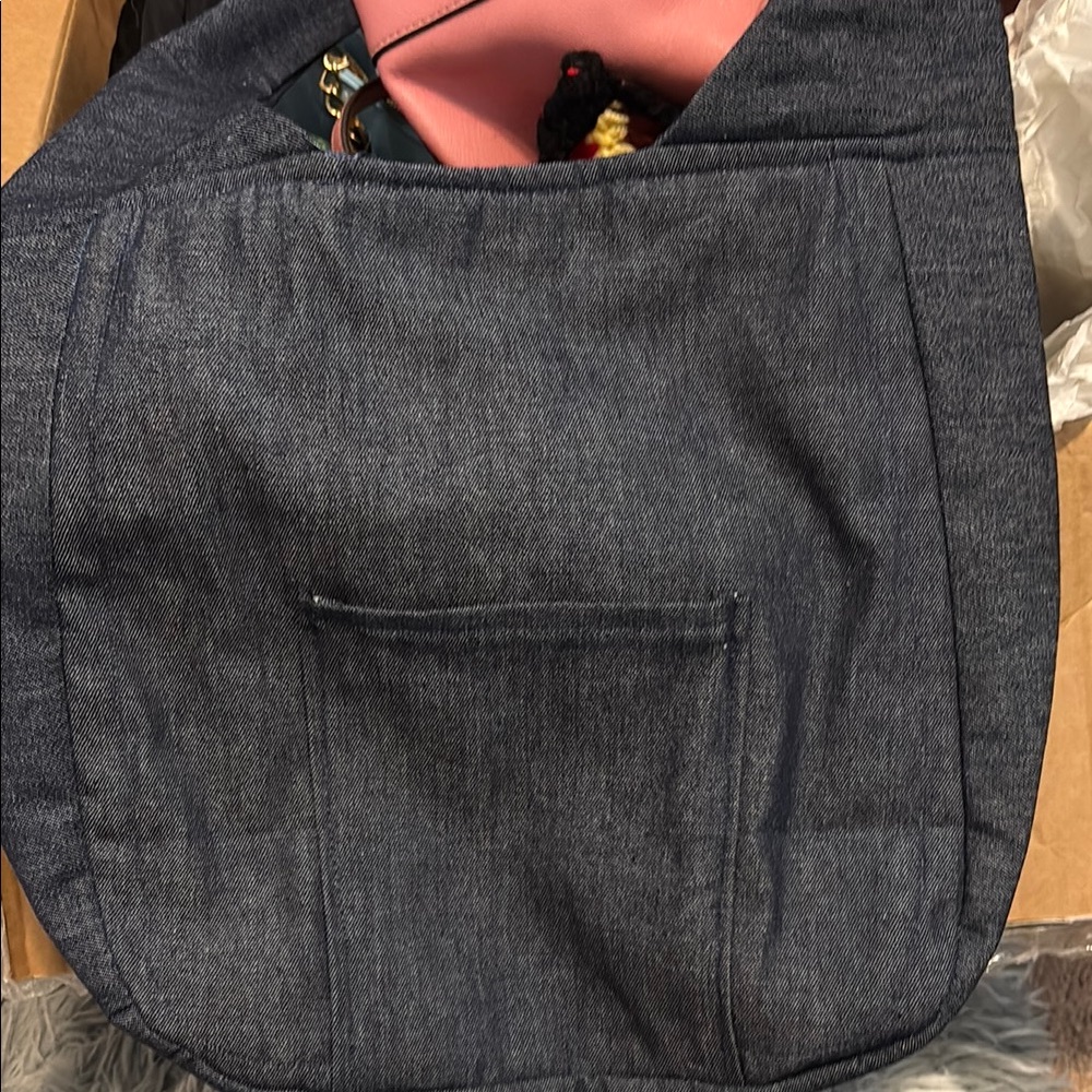 Denim Shoulder Bag hand made